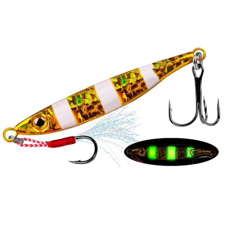 PROBEROS LF126 Long Casting Lead Fish Bait Freshwater Sea Fishing Fish Lures Sequins, Weight: 10g(Luminous Color A) - Fishing Lures by PROBEROS | Online Shopping South Africa | PMC TechLife | Buy Now Pay Later Mobicred