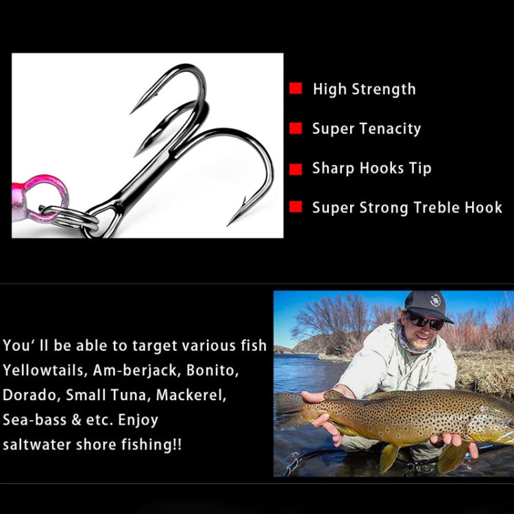 PROBEROS LF126 Long Casting Lead Fish Bait Freshwater Sea Fishing Fish Lures Sequins, Weight: 10g(Luminous Color A) - Fishing Lures by PROBEROS | Online Shopping South Africa | PMC TechLife | Buy Now Pay Later Mobicred