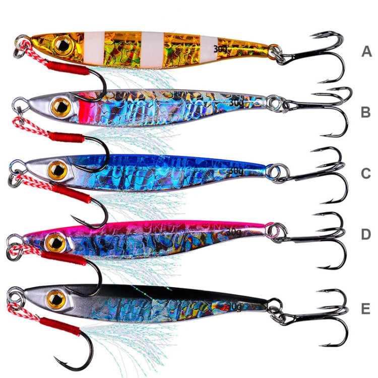 PROBEROS LF126 Long Casting Lead Fish Bait Freshwater Sea Fishing Fish Lures Sequins, Weight: 20g(Luminous Color A) - free shipping - PMC TechLife - Order now!