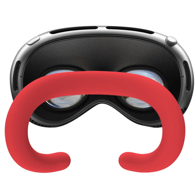 For Apple Vision Pro Silicone Eye Mask Sweatproof Dustproof Replaceable Silicone Case(Red) - free shipping - PMc TechLife - Order now!