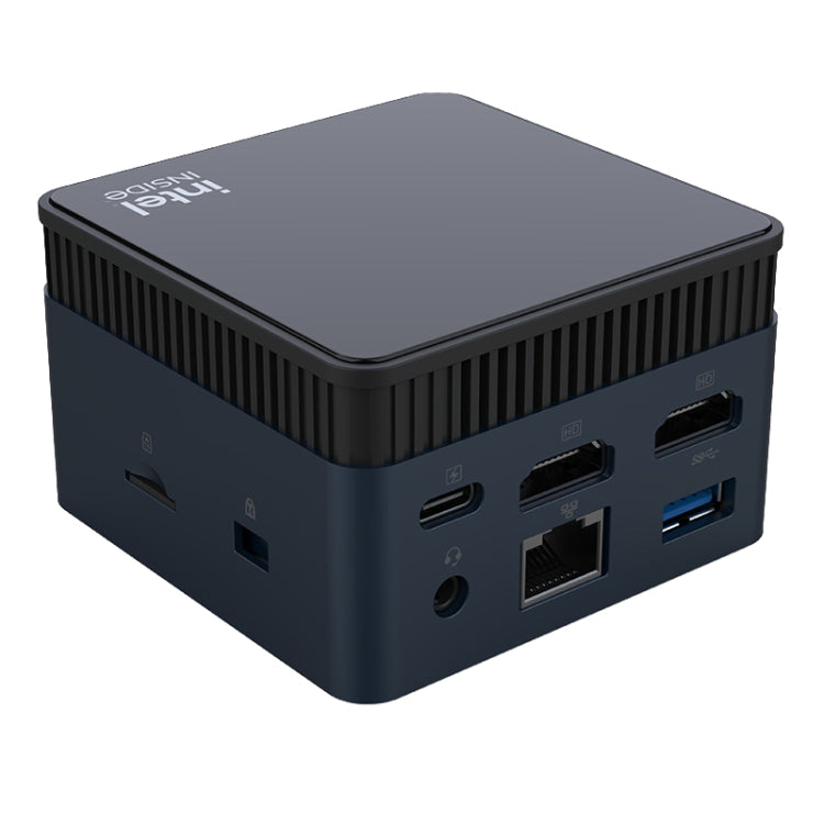 N100/DDR5 12th AlderLake-N100 Dual 4K60Hz Office And Home Mini PC, Spec: 12G+128G /US Plug - Windows Mini PCs by PMC TechLife | Online Shopping South Africa | PMC TechLife | Buy Now Pay Later Mobicred