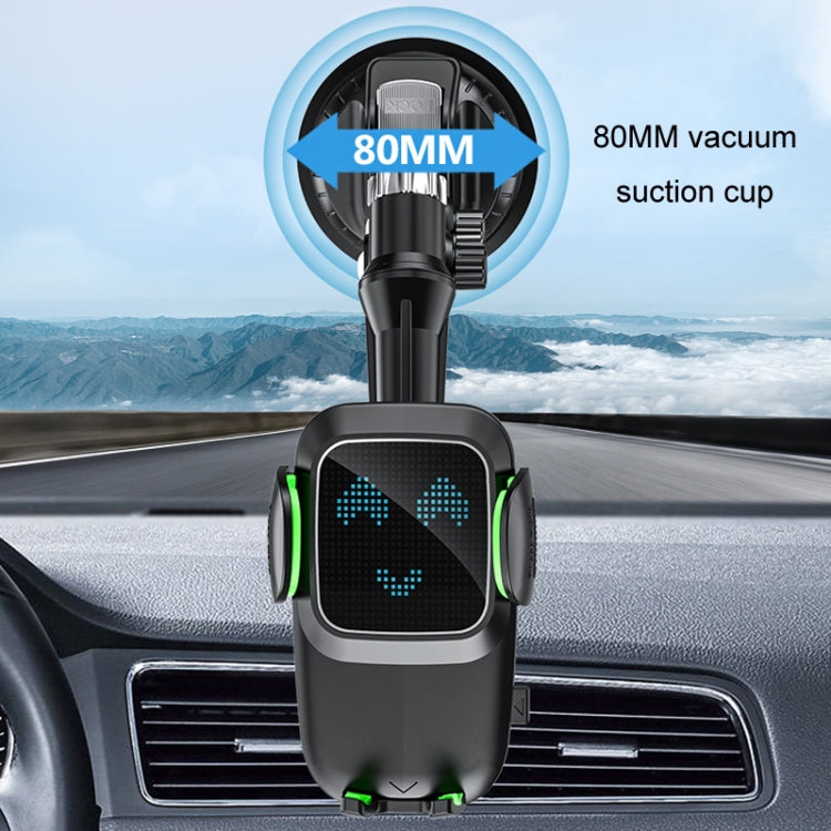 Car Windscreen Dashboard Suction Cup Phone Holder, Color: Extended Black - free shipping - PMC TechLife - Order now!