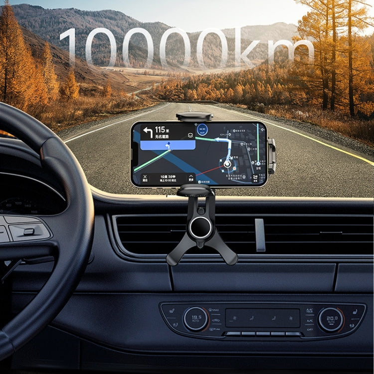 Car Air-conditioning Vent Y-shaped Base Mobile Phone Holder, Color: Ninth Generatio Green - Car Holders by PMC TechLife | Online Shopping South Africa | PMC TechLife | Buy Now Pay Later Mobicred