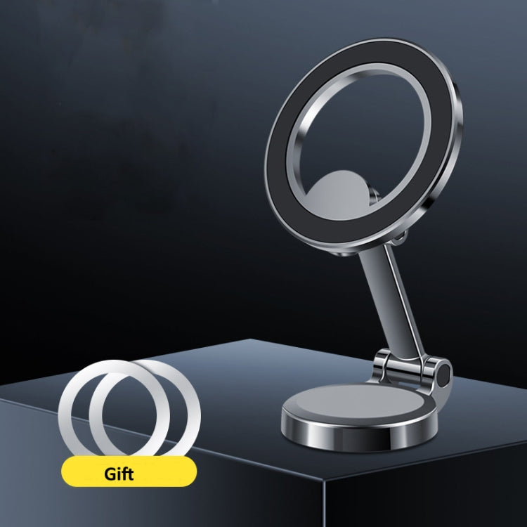 Zinc Alloy Car Screen Magnetic Mobile Phone Holder(Silver) - Car Holders by PMC TechLife | Online Shopping South Africa | PMC TechLife | Buy Now Pay Later Mobicred