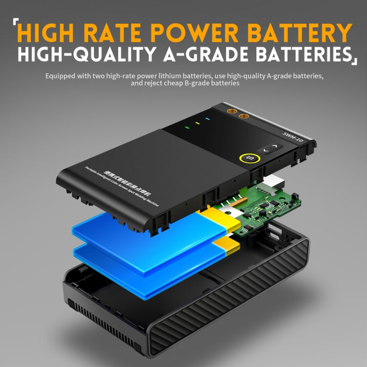 FNIRSI Small Handheld Portable Mobile Phone Lithium Battery Nickel Sheet Spot Welding Machine(SWM-10) - free shipping - PMc TechLife - Order now!