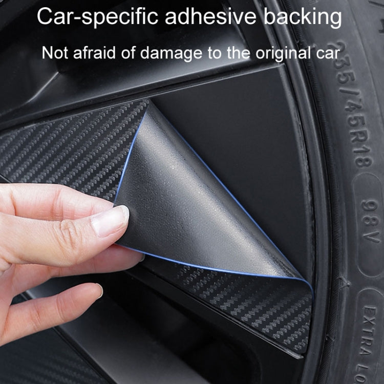 28pcs /Set For Tesla Model 3 Tire Sticker Modification Protective Film, Style: Electroplating Silver - Decorative Sticker by PMC TechLife | Online Shopping South Africa | PMC TechLife | Buy Now Pay Later Mobicred