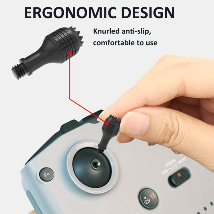 For DJI RC-N1 / RC-N2  Remote Control LKTOP Joystick Thumb Rocker(Black) - Others by LKTOP | Online Shopping South Africa | PMC TechLife | Buy Now Pay Later Mobicred