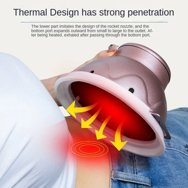 Portable Moxibustion Box Waist Abdomen Moxibustion Equipment(Pink) - Cupping & Moxibustion by PMC TechLife | Online Shopping South Africa | PMC TechLife | Buy Now Pay Later Mobicred