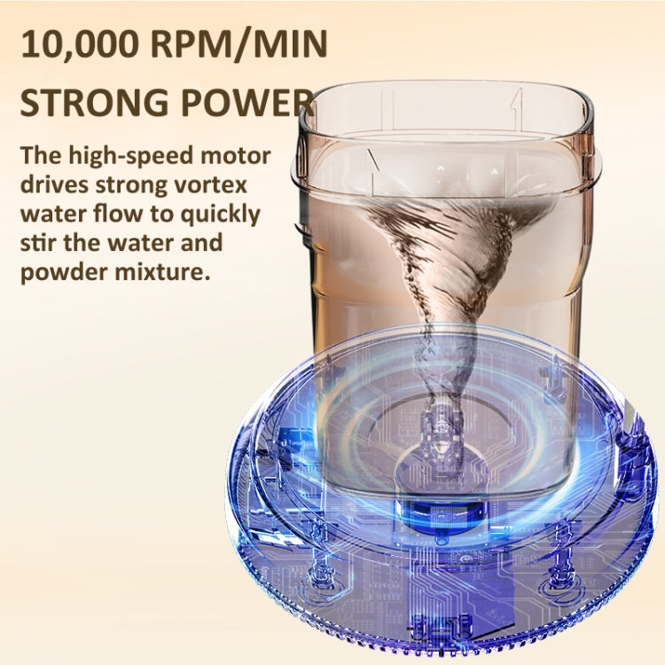 10000rpm/Min Magnetic Levitation Electric Coffee Stirrer Milk Shaker With Cup Gift Box(Pink) - free shipping - PMC TechLife - Order now!