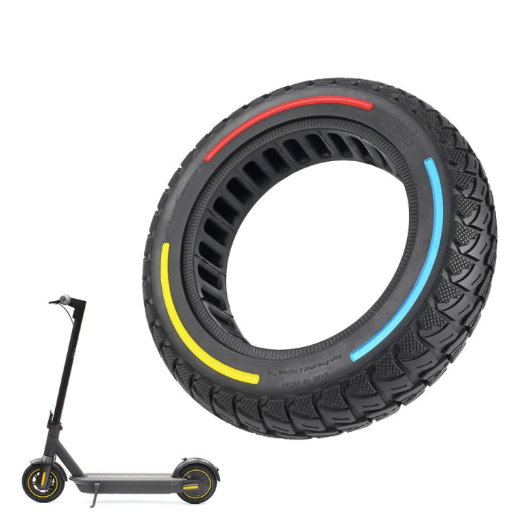 For Ninebot Max G30 Electric Scooter 10 x 2.5 Inch Flick Color Solid Tire(Blue) - Accessories & Parts by PMc TechLife | Online Shopping South Africa | PMc TechLife | Buy Now Pay Later Mobicred