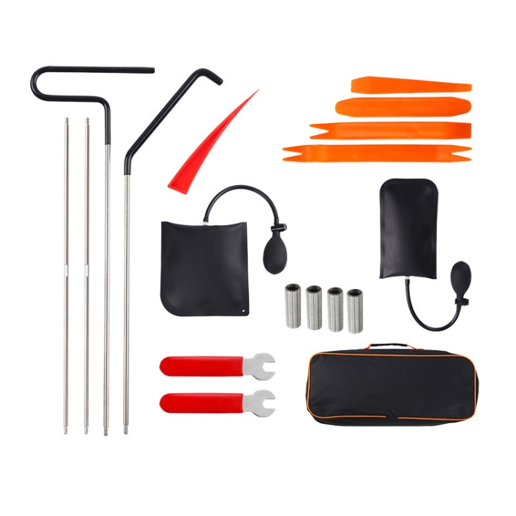 Car Audio Repair Disassembly Auxiliary Emergency Tool Kit, Color: Orange 18pcs/set - Hand Tool Sets by PMC TechLife | Online Shopping South Africa | PMC TechLife | Buy Now Pay Later Mobicred
