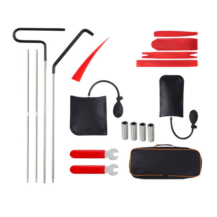 Car Audio Repair Disassembly Auxiliary Emergency Tool Kit, Color: Purple Red 18pcs/set - Hand Tool Sets by PMC TechLife | Online Shopping South Africa | PMC TechLife | Buy Now Pay Later Mobicred