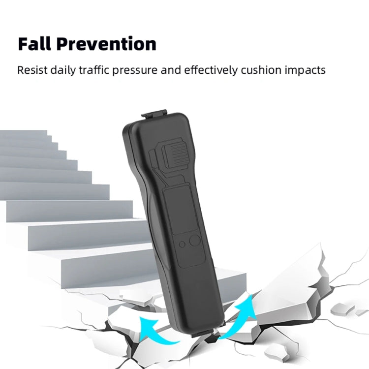 For DJI OSMO POCKET 3 BRDRC Waterproof Storage Box Protective Shell  With Lanyard(Black) - Case & Bags by BRDRC | Online Shopping South Africa | PMC TechLife | Buy Now Pay Later Mobicred