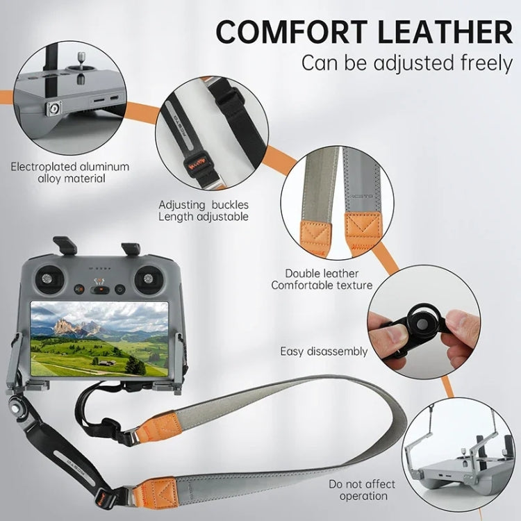 For DJI RC/ RC 2 Drone Remote Control RCSTQ Balance Strap System Lanyard(Gray) - free shipping - PMC TechLife - Order now!