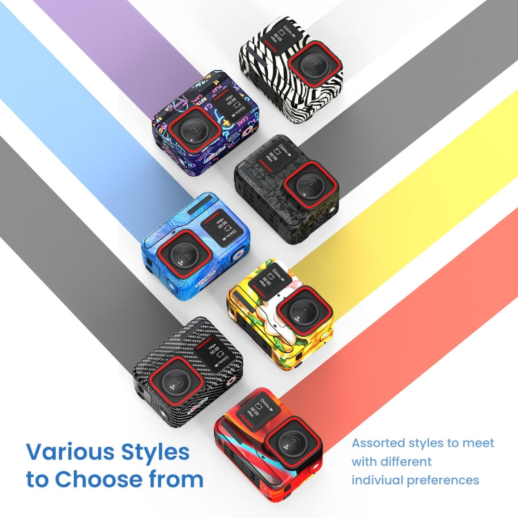 For Insta360 Ace Pro aMagisn Body Sticker Sports Camera Accessories(Carbon Fiber) - Protective Film & Stickers by aMagisn | Online Shopping South Africa | PMC TechLife | Buy Now Pay Later Mobicred