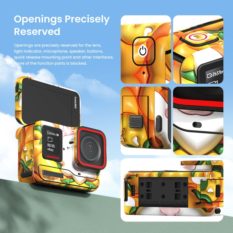 For Insta360 Ace Pro aMagisn Body Sticker Sports Camera Accessories(Neon) - Protective Film & Stickers by aMagisn | Online Shopping South Africa | PMC TechLife | Buy Now Pay Later Mobicred
