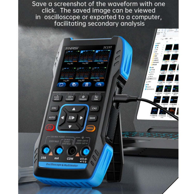 FNIRSI 3 In 1 Handheld Digital Oscilloscope Dual-Channel Multimeter, Specification: Upgrade - free shipping - PMC TechLife - Order now!
