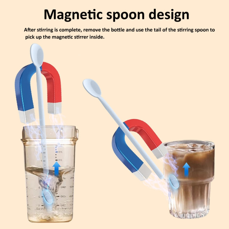 10000rpm/min Magnetic Levitation Electric Coffee Stirrer Milk Shaker Red Wine Decanter(White) - free shipping - PMC TechLife - Order now!