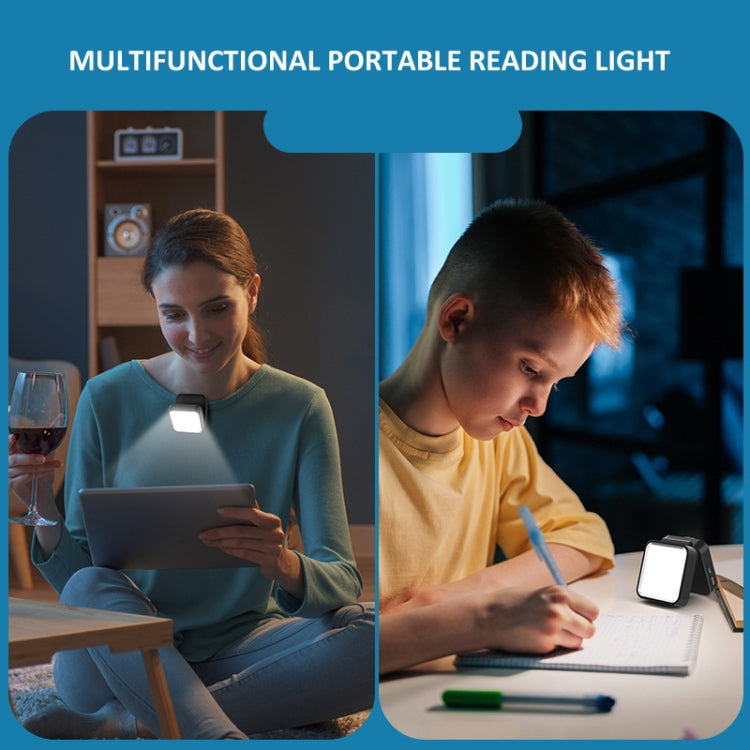 Camping Cycling Lavalier Lamp Night Fishing Light Three-Color Temperature Reading Lamp(Black) - Camping Lighting by PMc TechLife | Online Shopping South Africa | PMc TechLife | Buy Now Pay Later Mobicred