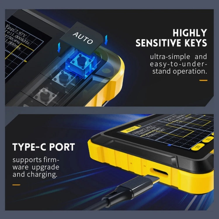 FNIRSI Handheld Small Digital Oscilloscope For Maintenance, Specification: Standard - Digital Multimeter by FNIRSI | Online Shopping South Africa | PMC TechLife | Buy Now Pay Later Mobicred