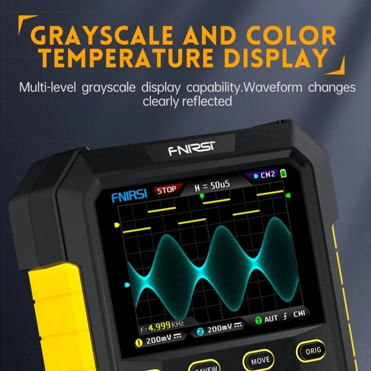 FNIRSI 2 In 1 Small Handheld Fluorescence Digital Dual-Channel Oscilloscope, US Plug(Blue) - free shipping - PMC TechLife - Order now!