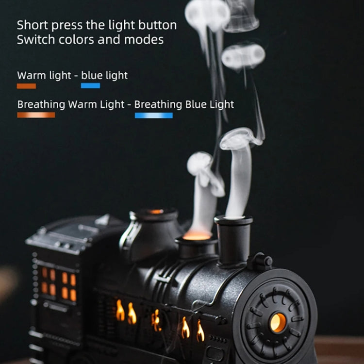 300ml Small Train Essential Oil Diffuser Humidifier With Remote Control AU Plug - free shipping - PMC TechLife - Order now!