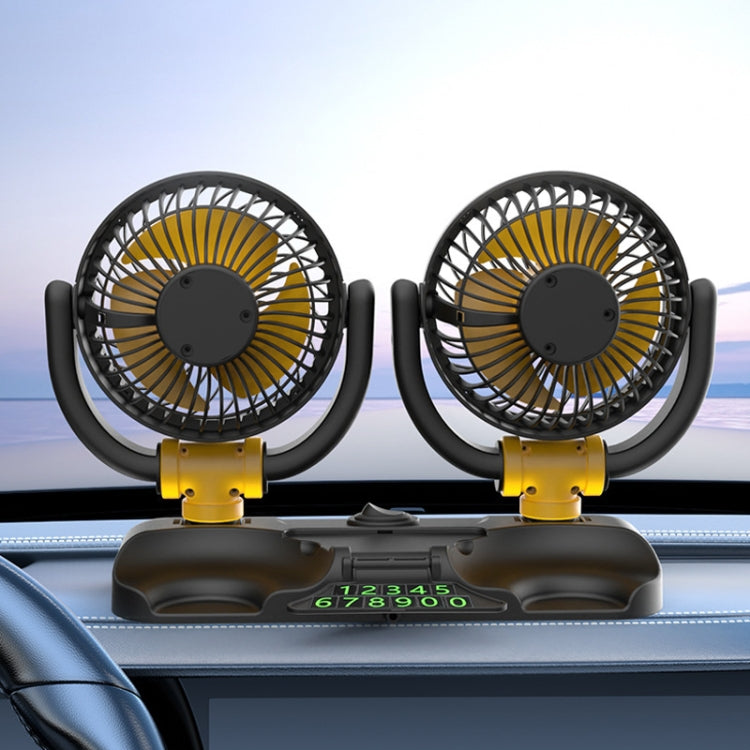 SUITU Car Foldable Cooling Fan Automobile Summer Temperature Reduction Fan, Model: Single 5V USB Energized - Heating & Fans by SUITU | Online Shopping South Africa | PMC TechLife | Buy Now Pay Later Mobicred