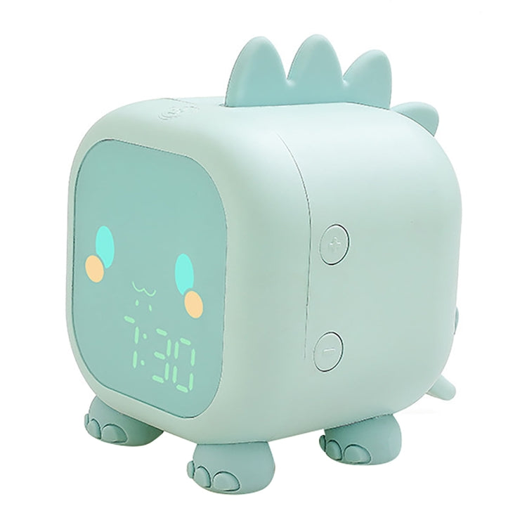 Dinosaur Kids Alarm Clock Electronic Clock Multifunctional Chime Small Alarm Clock(Green) - Alarm Clocks by PMc TechLife | Online Shopping South Africa | PMc TechLife | Buy Now Pay Later Mobicred