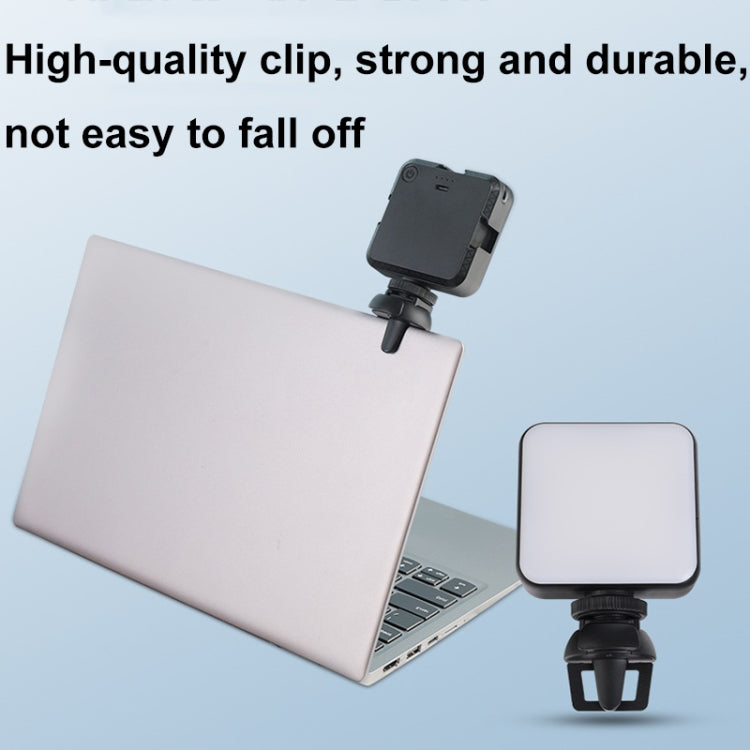 W64 64LEDs Video Conferencing Mobile Laptop Live Fill Light Photography Pocket Lamp, Spec: Clip Set - Selfie Light by PMC TechLife | Online Shopping South Africa | PMC TechLife | Buy Now Pay Later Mobicred