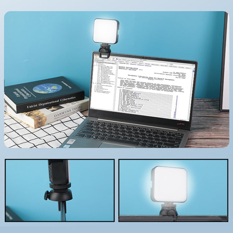 W64 64LEDs Video Conferencing Mobile Laptop Live Fill Light Photography Pocket Lamp, Spec: Clip Set - Selfie Light by PMC TechLife | Online Shopping South Africa | PMC TechLife | Buy Now Pay Later Mobicred