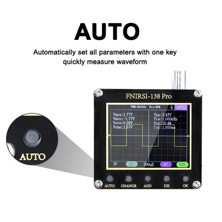 FNIRSI Handheld Small Teaching Maintenance Digital Oscilloscope, Specification: Standard Without Battery - Other Tester Tool by FNIRSI | Online Shopping South Africa | PMC TechLife | Buy Now Pay Later Mobicred