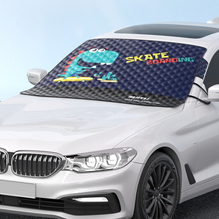 SUITU ST-3950 Automobile Thickening Sun Shield Car Snow Block Coat, Style: Dinosaur - Window Foils & Solar Protection by SUITU | Online Shopping South Africa | PMC TechLife | Buy Now Pay Later Mobicred