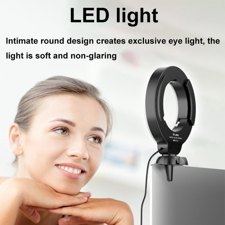 YRing48 4-Inch 48LEDs Laptop Camera Video Conference Live Beauty Ring Fill Light, Spec: Clip Set - free shipping - PMC TechLife - Order now!
