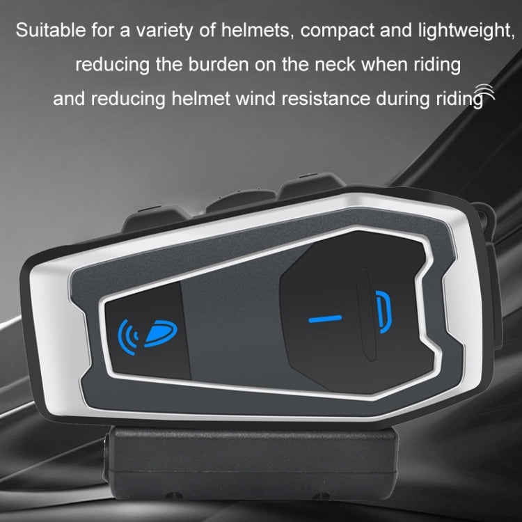 Motorcycle Helmet Bluetooth 5.0 Stereo Music Cycling Headphones(V10) - Motorcycle Walkie Talkie by PMC TechLife | Online Shopping South Africa | PMC TechLife | Buy Now Pay Later Mobicred