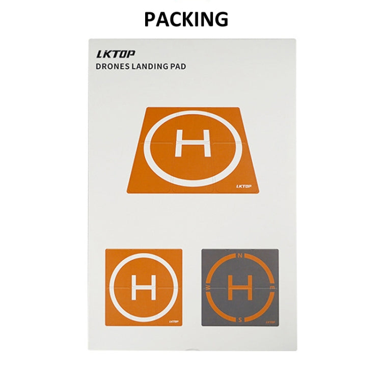 LKTOP 65cm Drone Universal Landing Pad Double-sided Waterproof Foldable RC Aircraft Launch Mat - free shipping - PMC TechLife - Order now!