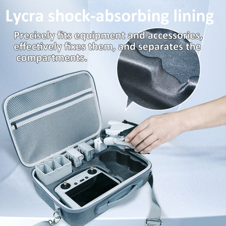 For DJI Mini 4 Pro / Mini 3 Pro LKTOP Carrying Case Waterproof Shoulder Bag Handbag, Style: PU - free shipping - PMC TechLife - Order now!