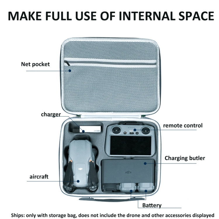 For DJI MAVIC AIR 3 LKTOP Carrying Case Waterproof Shoulder Bag Handbag, Spec: Nylon Material - Carry Cases & Bags by LKTOP | Online Shopping South Africa | PMC TechLife | Buy Now Pay Later Mobicred