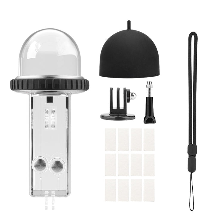 For DJI Osmo Pocket 3 BRDRC 40m Depth Waterproof Case Diving Housing Cover(Transparent Handle) - Case & Bags by BRDRC | Online Shopping South Africa | PMC TechLife | Buy Now Pay Later Mobicred