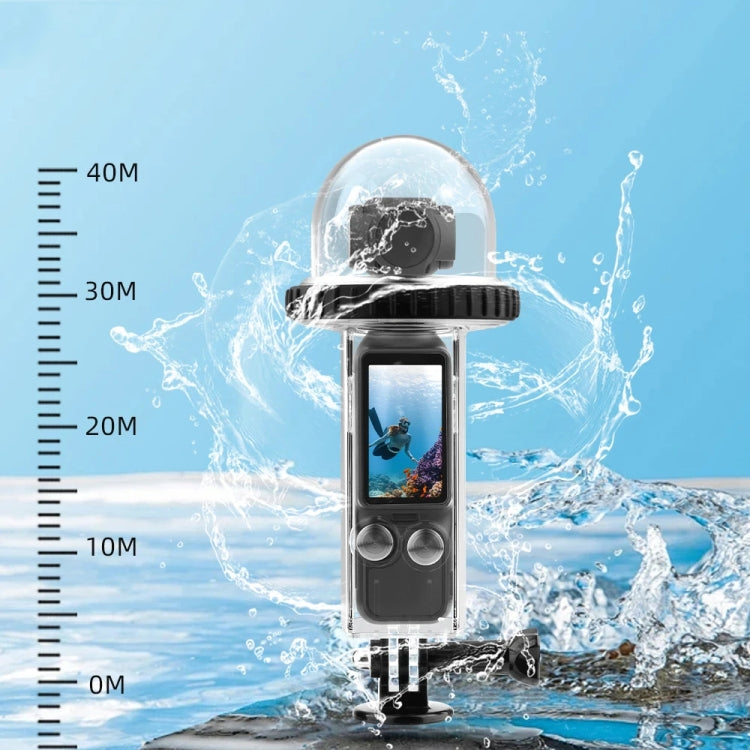 For DJI Osmo Pocket 3 BRDRC 40m Depth Waterproof Case Diving Housing Cover(Black Handle) - free shipping - PMC TechLife - Order now!