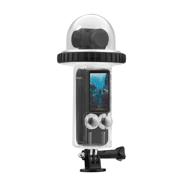 For DJI Osmo Pocket 3 BRDRC 40m Depth Waterproof Case Diving Housing Cover(Black Handle) - free shipping - PMC TechLife - Order now!