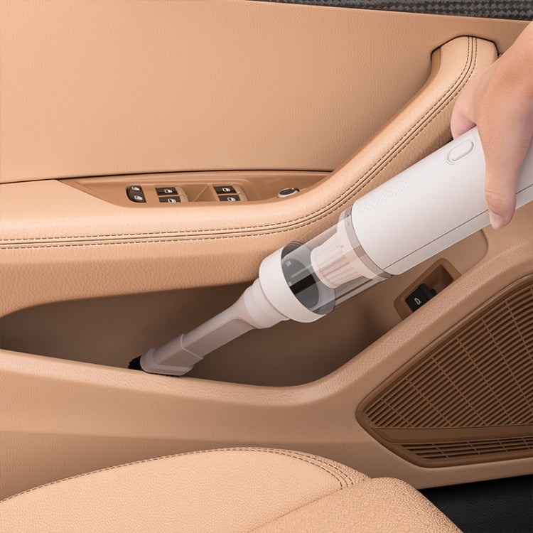 SUITU ST-6676 7pcs /Set Cordless Vehicle Vacuum Cleaner Home And Car Brushless Cylinder Blower(White) - free shipping - PMC TechLife - Order now!