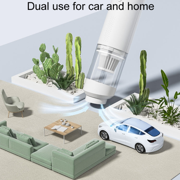 SUITU ST-6676 7pcs /Set Cordless Vehicle Vacuum Cleaner Home And Car Brushless Cylinder Blower(Blue And Gray) - free shipping - PMC TechLife - Order now!