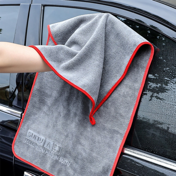 SUITU ST-9007 Double-Sided Auto Washing Towel Wiping Cloth Car Interior Absorbent Fiber Wipes, Size: 60 x 180cm - Car washing supplies by SUITU | Online Shopping South Africa | PMC TechLife | Buy Now Pay Later Mobicred
