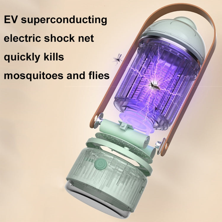 Electric Shock Type Home Night Light Mosquito Killer Outdoor Camping Lamp, Spec: 2000 mAh(Yellow) - Repellents by PMC TechLife | Online Shopping South Africa | PMC TechLife | Buy Now Pay Later Mobicred