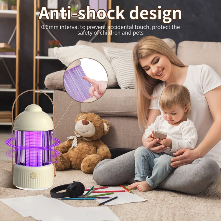 Electric Shock Type Home Night Light Mosquito Killer Outdoor Camping Lamp, Spec: Plug-in Model(Green) - Repellents by PMC TechLife | Online Shopping South Africa | PMC TechLife | Buy Now Pay Later Mobicred