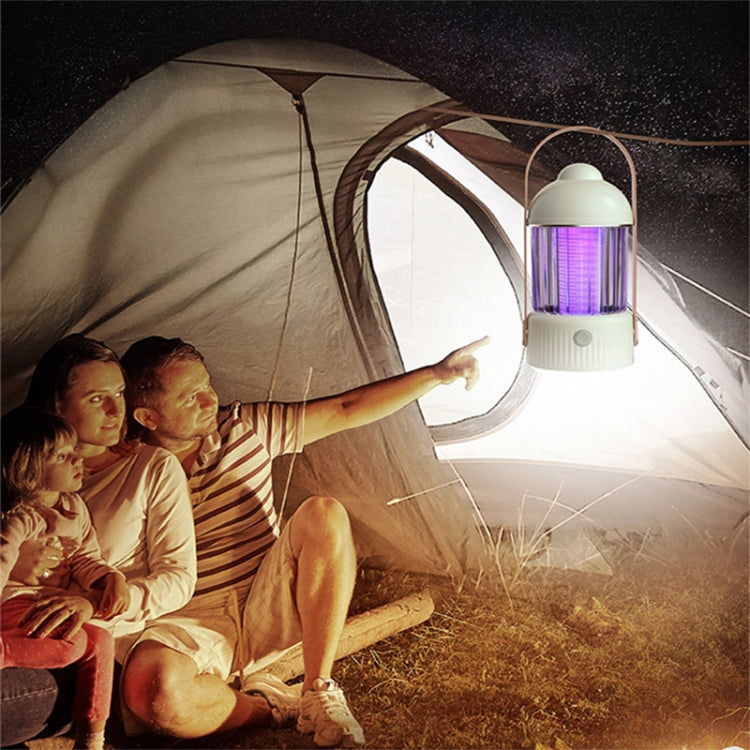 Electric Shock Type Home Night Light Mosquito Killer Outdoor Camping Lamp, Spec: 2000 mAh(Green) - Repellents by PMC TechLife | Online Shopping South Africa | PMC TechLife | Buy Now Pay Later Mobicred