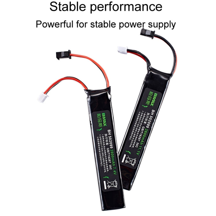 BMAX 11.1V High Rate 30C Discharge Water Marble Rifle Rechargeable Li-Ion Battery, Plug: XT30 - Li-ion Batteries by PMC TechLife | Online Shopping South Africa | PMC TechLife | Buy Now Pay Later Mobicred