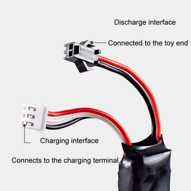 BMAX 11.1V High Rate 30C Discharge Water Marble Rifle Rechargeable Li-Ion Battery, Plug: XT30 - Li-ion Batteries by PMC TechLife | Online Shopping South Africa | PMC TechLife | Buy Now Pay Later Mobicred