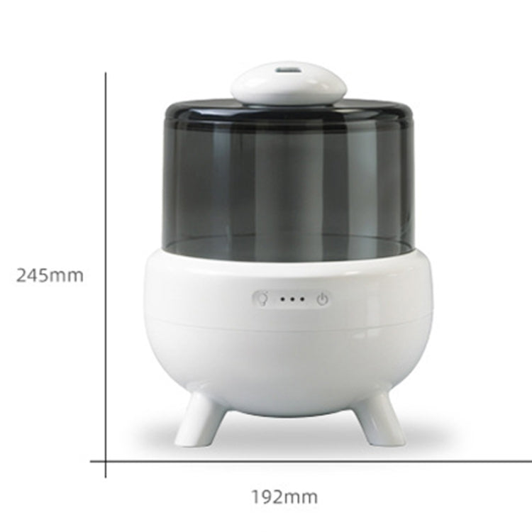 FS102 2L Ultrasonic Aromatherapy Colorful Night Light Desktop Humidifier, Spec: US Plug(White) - free shipping - PMC TechLife - Order now!
