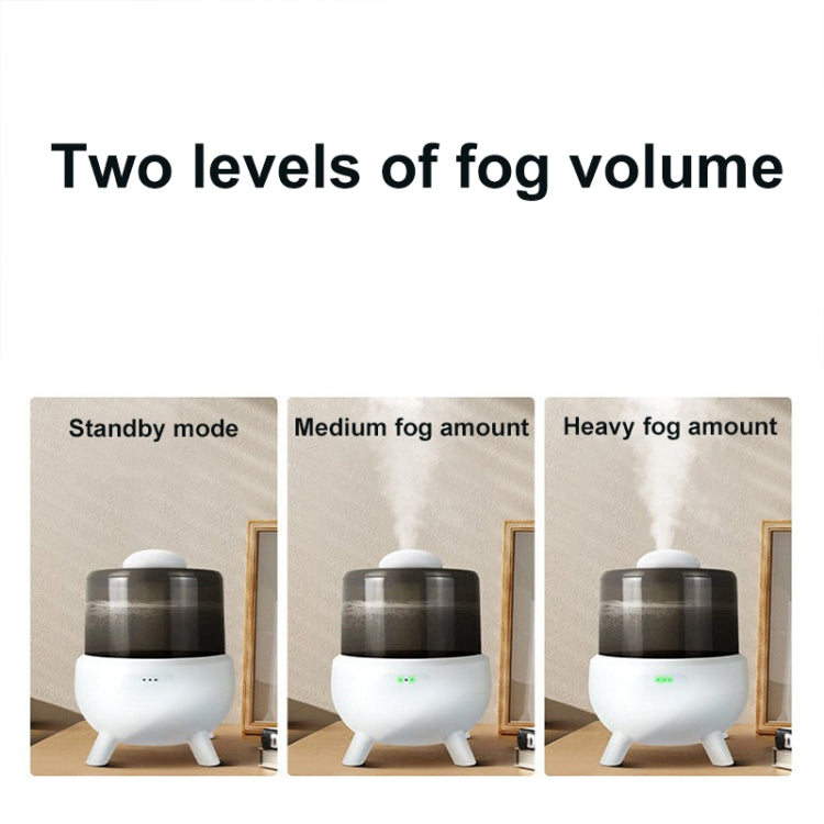 FS102 2L Ultrasonic Aromatherapy Colorful Night Light Desktop Humidifier, Spec: US Plug(White) - free shipping - PMC TechLife - Order now!